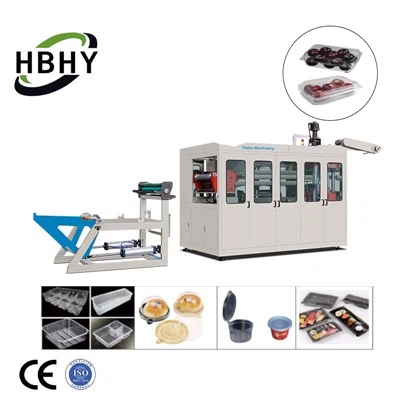 Автоматична машина для термоформування пластикових чашок